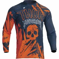 THOR 2023 SECTOR GNAR MIDNIGHT / ORANGE KIDS JERSEY