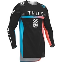 THOR 2026 SPORTMODE SYNTH BLACK KIDS JERSEY
