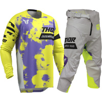 THOR 2026 LAUNCHMODE BLEACH GREY / ACID KIDS GEAR SET