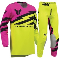 THOR 2027 LAUNCHMODE SHOCKIE ACID / FUCHSIA KIDS GEAR SET