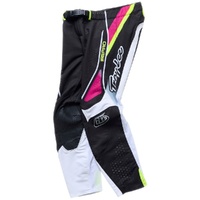 TROY LEE DESIGNS 2026 SE PRO SALVO BLACK / WHITE KIDS PANTS