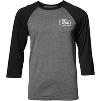 THOR SCRIPT 3/4 SLEEVE CHARCOAL/BLACK