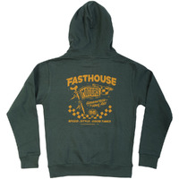 FASTHOUSE ALL OUT ALPINE GREEN KIDS PULLOVER HOODIE