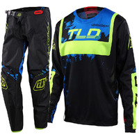 TROY LEE DESIGNS 2023 GP ASTRO BLACK / YELLOW KIDS GEAR SET