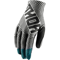 THOR 2018 VOID GEOTEC BLACK/TEAL KIDS GLOVES