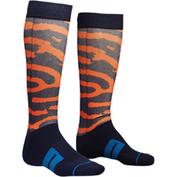 THOR 2018 MOTO SUB RAMPANT NAVY/ORANGE/BLUE SOCKS