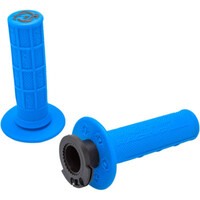 TORC 1 DEFY 4 STROKE ELECTRIC BLUE LOCK ON GRIPS