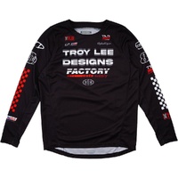 TROY LEE DESIGNS 2025 GP PRO FACTOR BLACK KIDS JERSEY