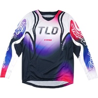TROY LEE DEIGNS 2025 GP PRO DRIP BLACK / PURPLE KIDS JERSEY