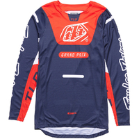 TROY LEE DESIGNS 2024 GP PRO BLENDS NAVY / ORANGE KIDS JERSEY