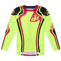 TROY LEE DESIGNS 2026 GP PRO ROLLER FLO YELLOW / FUCHSIA KIDS JERSEY