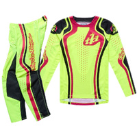TROY LEE DESIGNS 2026 GP PRO ROLLER FLO YELLOW / FUCHSIA KIDS GEAR SET