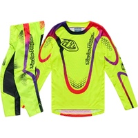 TROY LEE DESIGNS 2026 GP PRO AURA FLO YELLOW KIDS PANTS