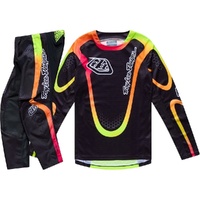 TROY LEE DESIGNS 2026 GP PRO AURA BLACK KIDS GEAR SET