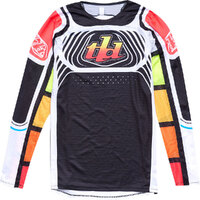 TROY LEE DESIGNS 2024 GP PRO WAVEZ BLACK / MULTI KIDS JERSEY
