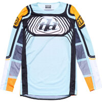 TROY LEE DESIGNS 2024 GP PRO WAVEZ BLEACHED AQUA KIDS JERSEY