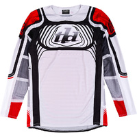 TROY LEE DESIGNS 2024 GP PRO WAVEZ WHITE / RED KIDS JERSEY