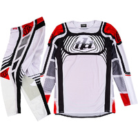 TROY LEE DESIGNS 2024 GP PRO WAVEZ RED / WHITE KIDS GEAR SET