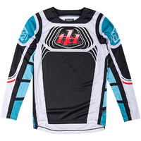 TROY LEE DESIGNS 2024 GP PRO WAVEZ PHANTON / TURQUOISE KIDS JERSEY