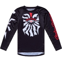 TROY LEE DESIGNS 2026 GP PRO CYCLOPS BLACK / NEO RED KIDS JERSEY