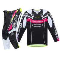 TROY LEE DESIGNS 2026 SE PRO SALVO BLACK / WHITE KIDS GEAR SET