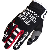 FASTHOUSE 2022 SPEED STYLE AKUMA BLACK KIDS GLOVES