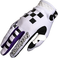 FASTHOUSE 2022 SPEED STYLE RUFIO BLACK / WHITE KIDS GLOVES