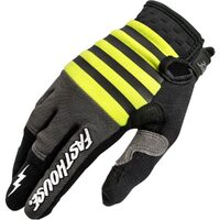 FASTHOUSE 2023 SPEED STYLE OMEGA HI-VIZ / GREY KIDS GLOVES