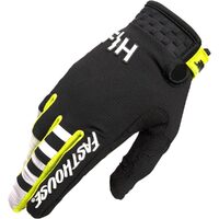 FASTHOUSE 2023 ELROD ASTRE BLACK / WHITE KIDS GLOVES
