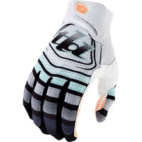 TROY LEE DESIGNS 2024 AIR WAVEZ BLEACHED AQUA KIDS GLOVES