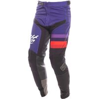 FASTHOUSE 2023 ELROD EVOKE BLACK / PURPLE KIDS PANTS