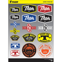 THOR STICKER DECAL SHEET HERITAGE