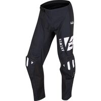 ANSWER 2022 SYNCRON MERGE BLACK/WHITE KIDS PANTS