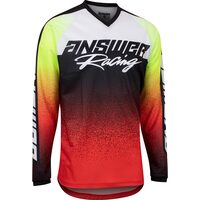 ANSWER 2022 SYNCRON PRISM RED/HYPER ACID JERSEY