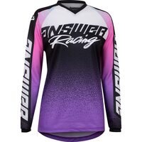 ANSWER 2022 SYNCRON PRISM WOMEN'S PURPLE/RHODAMINE SEAFOAM JERSEY