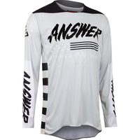 ANSWER 2022 ELITE REDZONE GHOST BLACK JERSEY