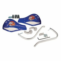 ENDURO ENGINEERING EVO DEBRIS DEFLECTORS BLUE/WHITE FOR 1 1/8" BARS 50-5214S/51123