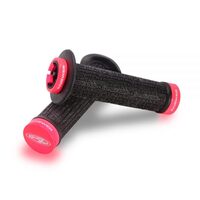 ANSWER BMX PINK MINI LOCK-ON FLANGE GRIPS