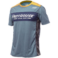 FASTHOUSE MTB ACADIA HEATHER INDIGO SS JERSEY