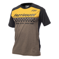FASTHOUSE MTB ALLOY MESA SS HEATHER GOLDEN/BROWN JERSEY