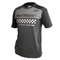 FASTHOUSE MTB ALLOY MESA SS HEATHER CHARCOAL/BLACK JERSEY