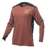FASTHOUSE MTB ALLOY RALLY CLAY/BLACK LS JERSEY