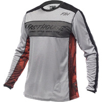 FASTHOUSE MTB ACADIA HEATHER GREY LS JERSEY
