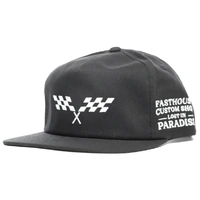 FASTHOUSE GETAWAY BLACK HAT