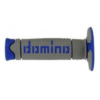 DOMINO A260 DIAMOND GREY / BLUE MX GRIPS