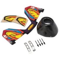 FMF RCT FACTORY 4.1 CARBON REPLACEMENT END CAP KIT