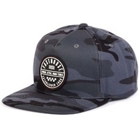 FASTHOUSE STATEMENT BLACK CAMO SNAPBACK CAP