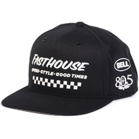 FASTHOUSE HERO BLACK SNAPBACK CAP