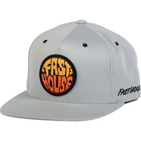 FASTHOUSE GRIME GREY SNAPBACK CAP