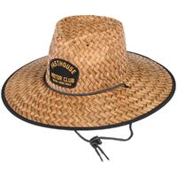 FASTHOUSE BRIGADE DARK BROWN STRAW HAT